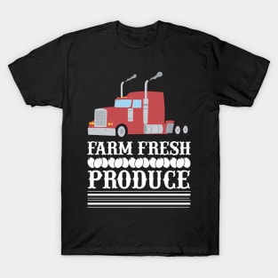 Farm Fresh Produce T Shirt For Women Men T-Shirt